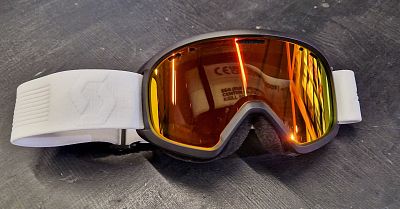 Превью Горнолыжная маска Маска горнолыжная SCOTT Junior Witty Black/White/Red Chrome (271826-2)